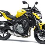 2018 Kawasaki Z650 yellow right