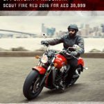 Indian Scout 2016 Fire Red Special Offer