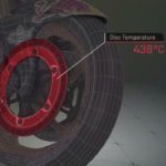 Carbon-ceramic brakes in MotoGP bike
