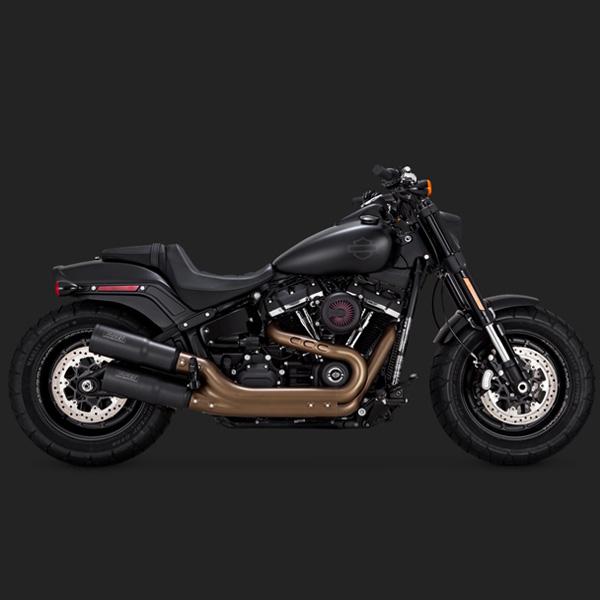 Vance & Hines Hi-Output Slip-ons for Softail