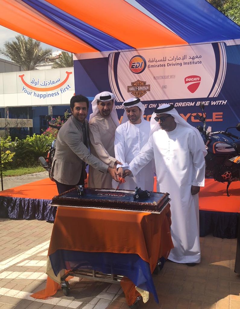 Ducati UAE and Emirates Driving Institute Partnership-UAE-Dubai