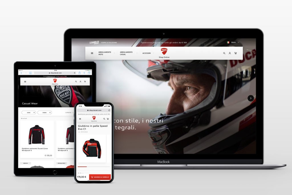 Ducati e-shop live-UAE-Dubai