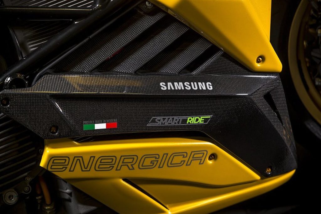 Energica and Samsung Motorcycle Mirror Bolid-E-UAE-Dubai