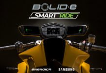 Energica and Samsung Motorcycle Mirror Bolid-E-UAE-Dubai