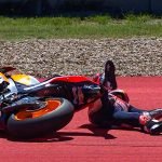 marc marquez crash-2019 austin gp-cota-motogp-uae-dubai