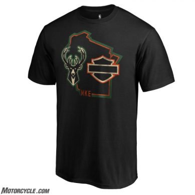 Harley-Davidson-Milwaukee Bucks merchandise-uae-dubai