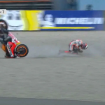 Jorge Lorenzo-crash-FP1-2019 DutchGP-uae-dubai