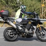 2020 Triumph Tiger 800 spy shot-uae-dubai (3)
