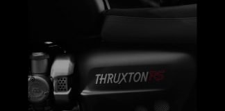 Triumph Thruxton RS teaser video-uae-dubai