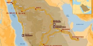 Dakar 2020 final route-uae-dubai