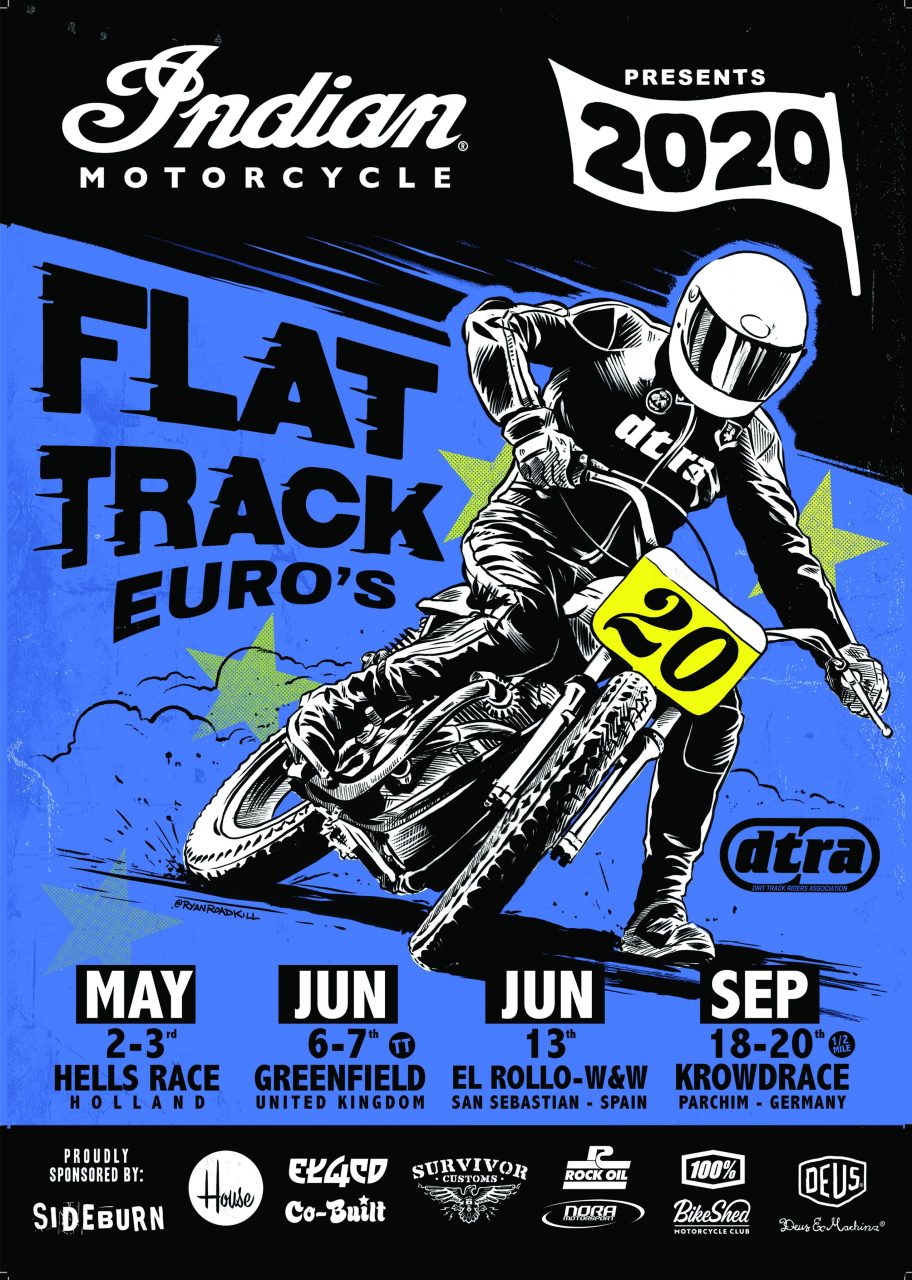 Indian Motorcycle-2020 European Flat Track Series-uae-dubai (2)