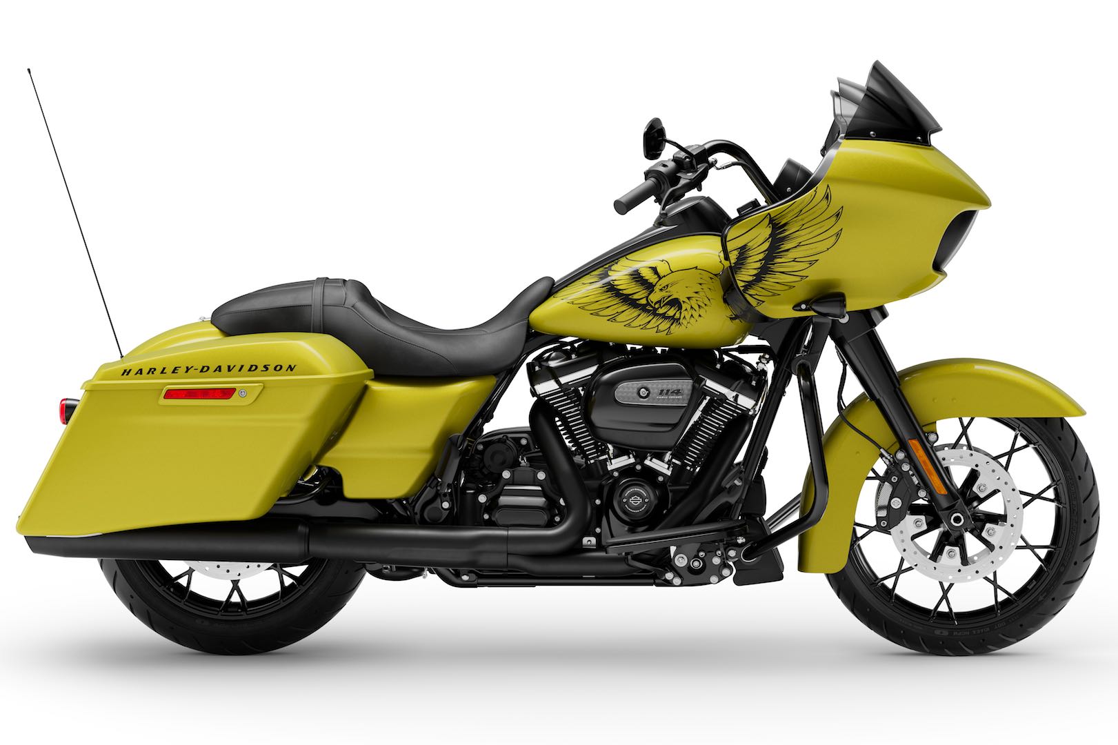 2020 Harley Davidson Road Glide Special Eagle Eye Yellow Uae Dubai 2 Bnm