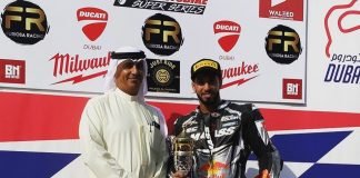 Aref Al Marzooqi wins 3rd place in round 4 of 2019-20 National Sportsbike Super Series