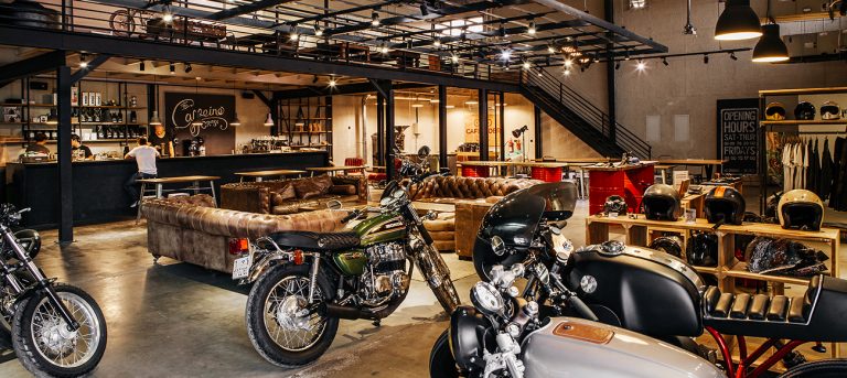 Cafe Rider Custom Motorcycles Dubai - BNM