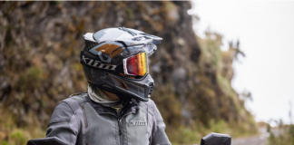 Klim Edge Off-Road Goggle with rider