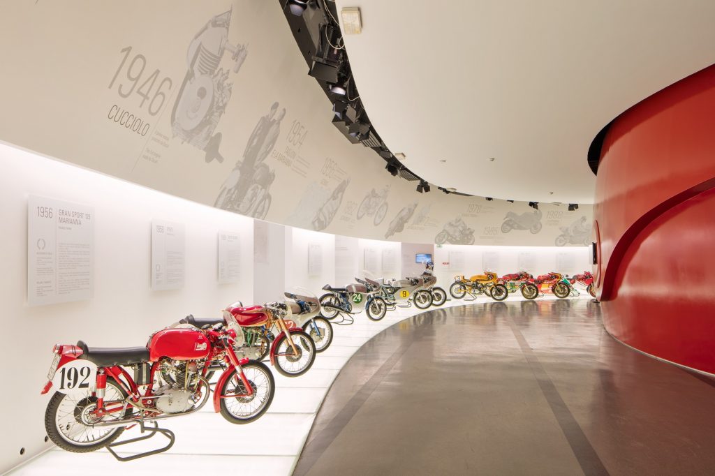 Ducati Museum Racing Room