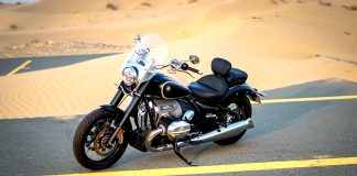bmw r 18 first edition review left desert