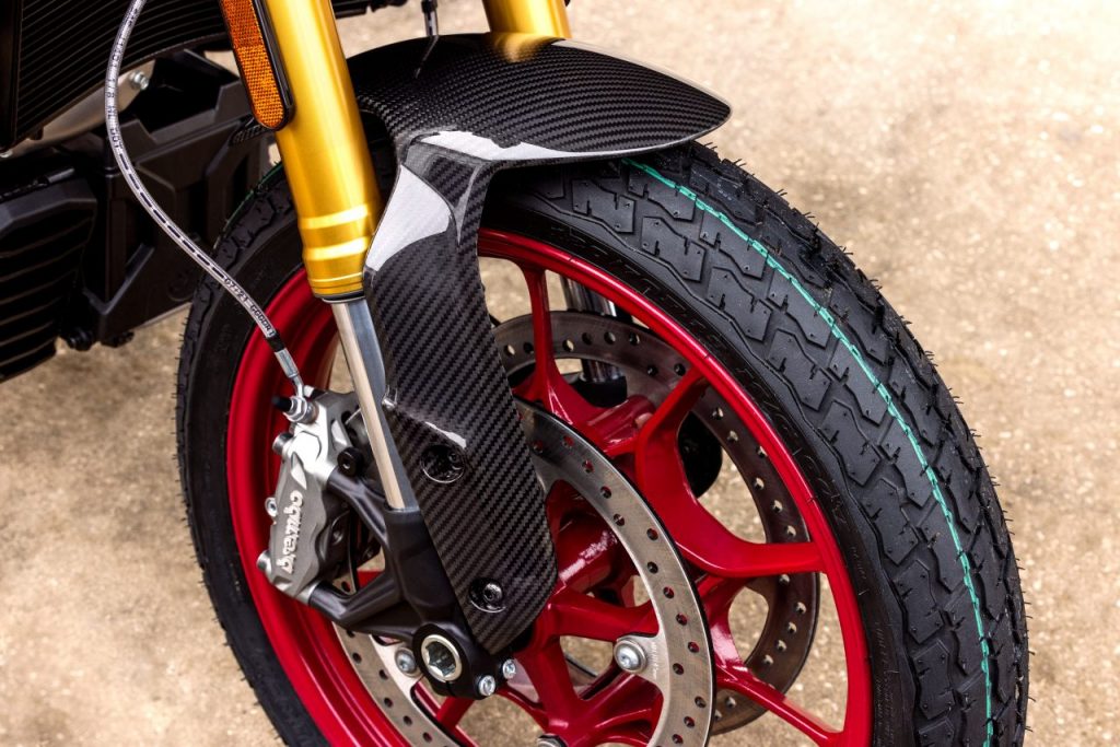 indian FTR Championship Edition front wheel