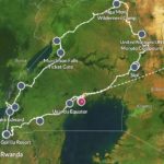 uganda road trip-route