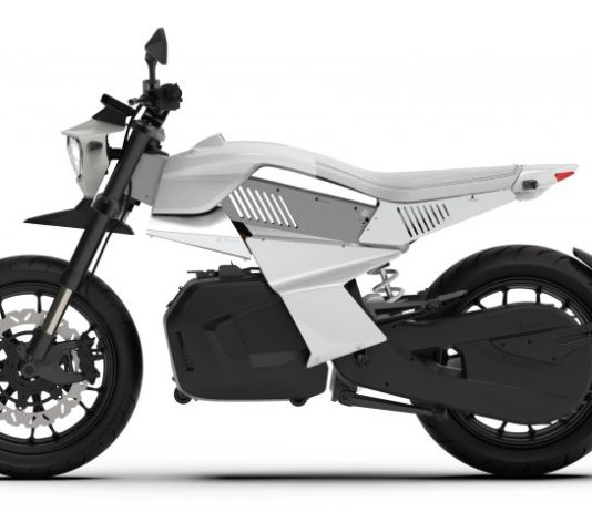 Ryvid Anthem Electric Motorcycle left
