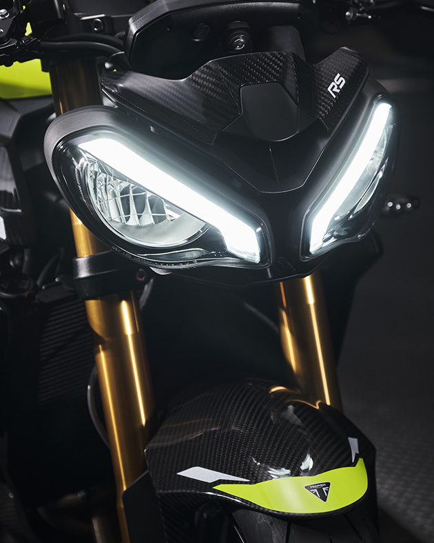 2023 triumph street triple moto2 edition headlamps