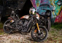 Hardnine Indian Scout Rogue right