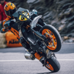 2023 KTM 890 SMT wheelie