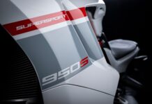 2024 Ducati SuperSport 950 new livery fairing close up
