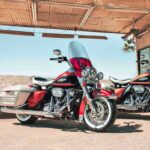 Harley-Davidson Electra Glide Highway King gas station