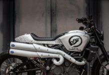 Custom Indian FTR Combines American, British & Japanese Moto Cultures