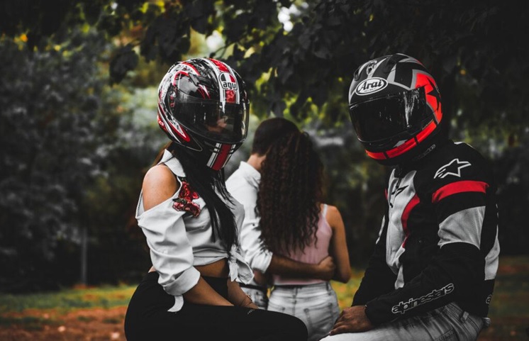 BMW S1000RR Couple Photography