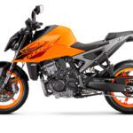 2024 ktm 990 duke orange left side