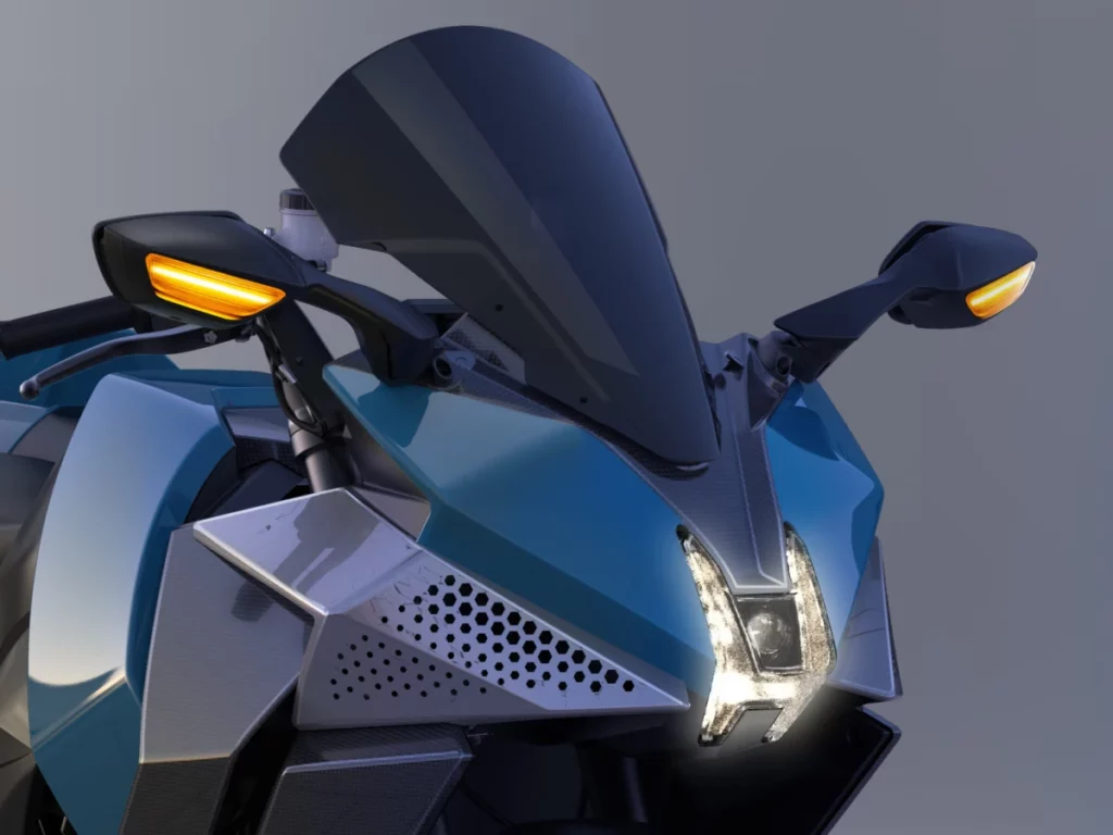 Kawasaki-H2-HySE-hydrogen-motorcycle-front fairing