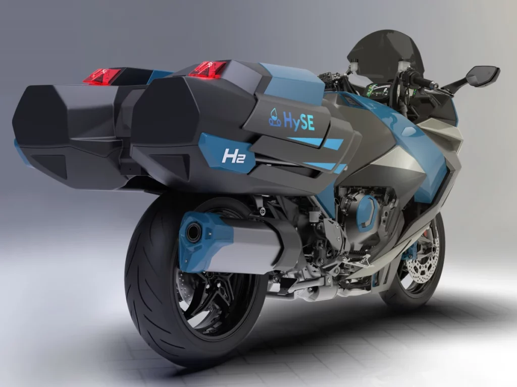 Kawasaki-H2-HySE-hydrogen-motorcycle-rear quarter