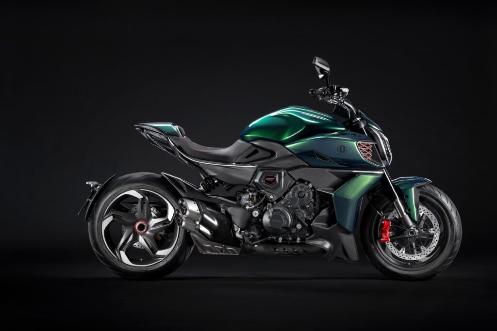ducati diavel bently right side