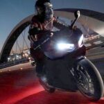 triumph daytona 660 front quarter teaser