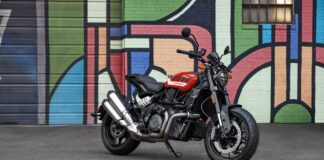 2024 indian ftr indy red front quarter