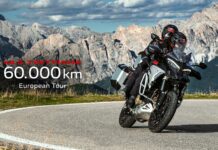 ducati multistrada v4 european tour of 60000 km