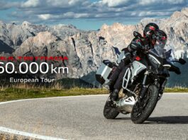 ducati multistrada v4 european tour of 60000 km
