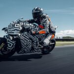 2025 KTM 990 RC cornering