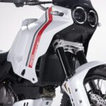 2024 ducati desertx front quarter close up
