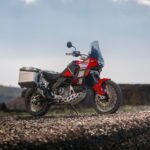 Ducati DesertX Discovery outside