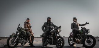 Piston Kings Parade for The Bikeriders Movie