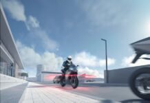 New Bosch Radar-Based Assistance System Used for First Time by KTM ktm-Bosch radar-based assistance system