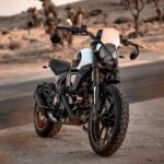 Scrambler Ducati 10° Anniversario Rizoma Edition front quarter