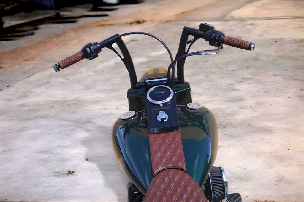 custom harley davidson captain america cockpit