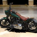 custom harley davidson captain america rear left