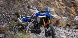 BMW F 450 GS concept front quarter