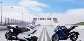 White Motorcycle Concepts and Zero Motorcycles concept ev