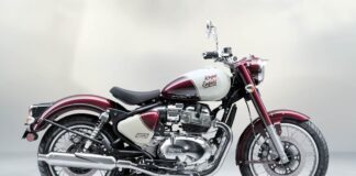 royal enfield classic 650 right side
